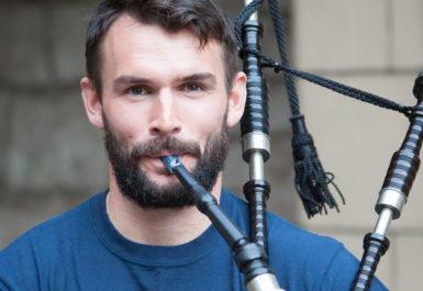 Themed Burns Night at Summer Camp Scotland